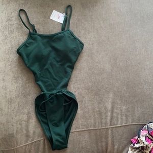 Emerald One Piece Bathing Suit
